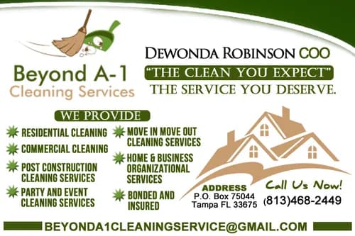 Beyond A-1 Cleaning Services