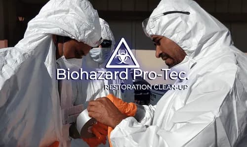 Biohazard Pro-Tec Crime Scene Cleanup