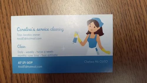 Carolina's house cleaning