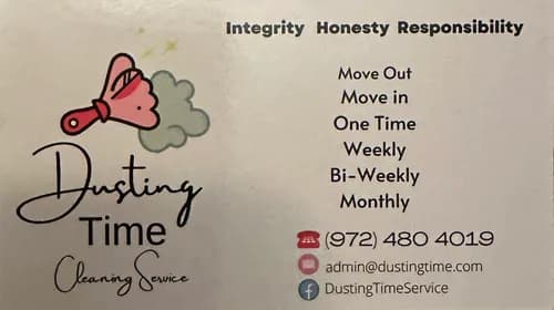 Dusting Time Cleaning Service - Photo 1