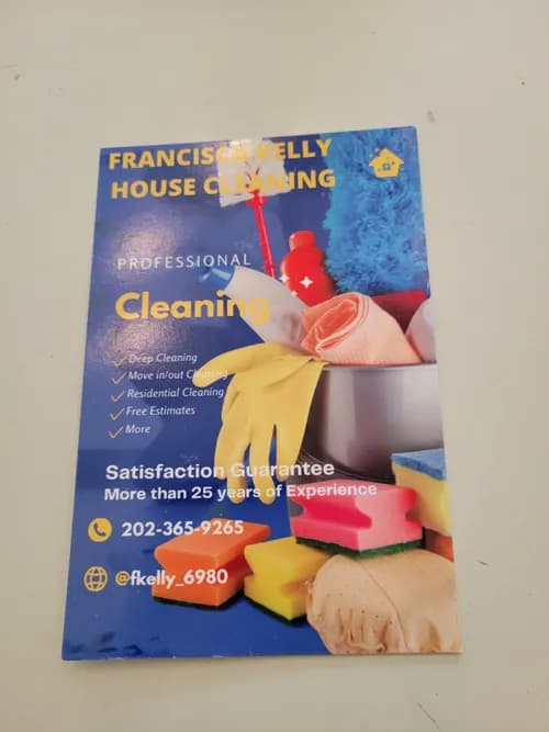 Francisca Kelly 1969kelly House cleaning services