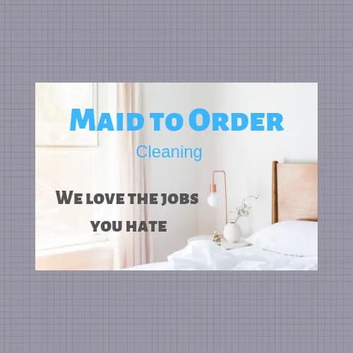 Maid to Order Cleaning