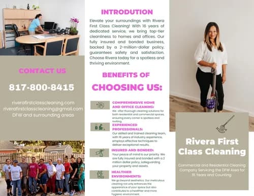 Rivera First Class Cleaning