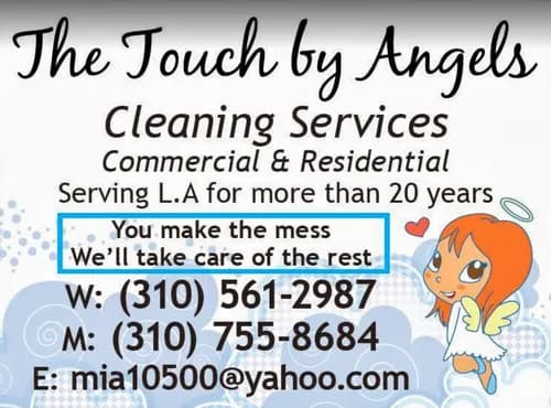 Touch By Angels Cleaning Services Inc.
