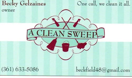 white apron cleaning service